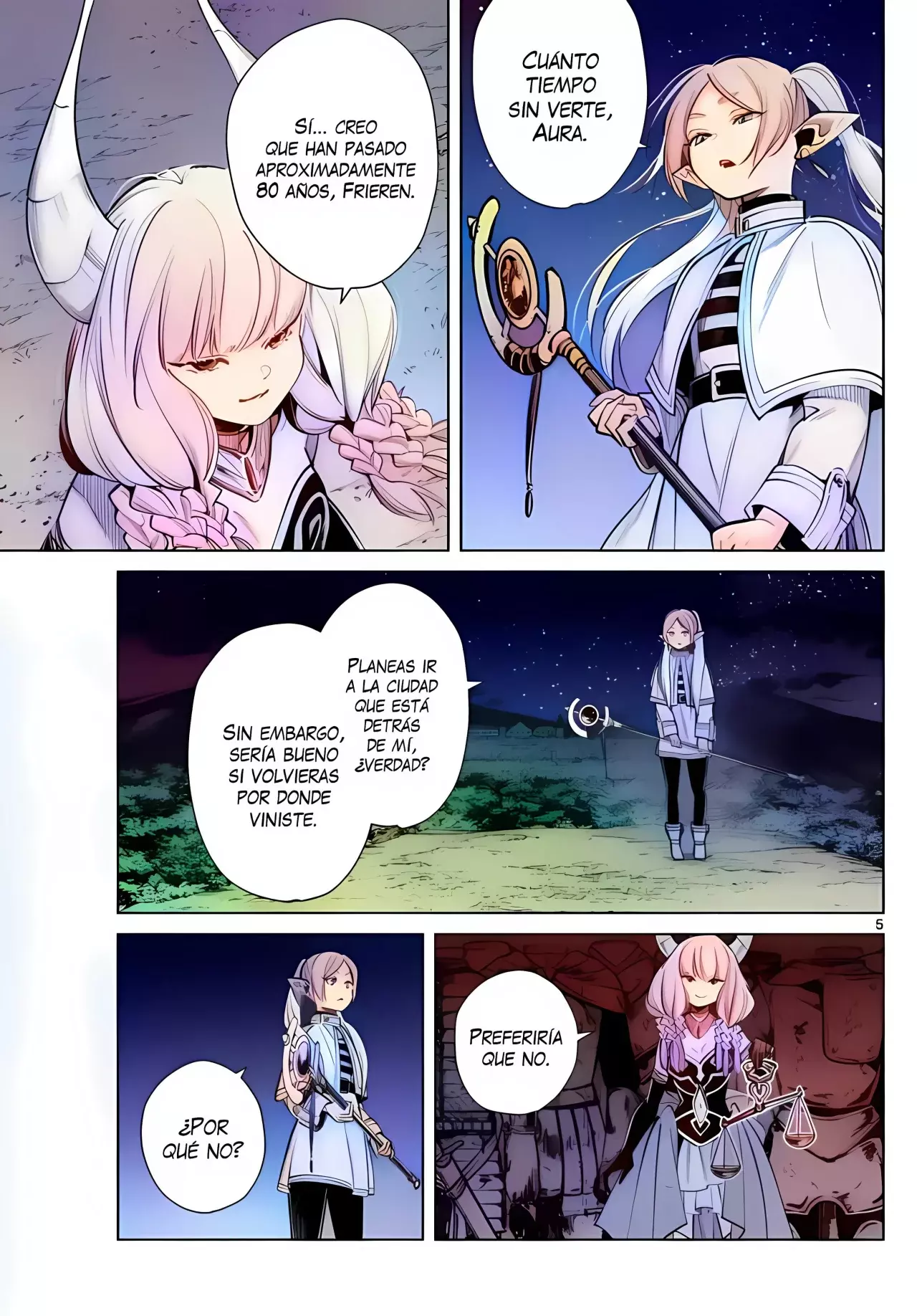 Read Sousou no Frieren (Color) ES Manga Online