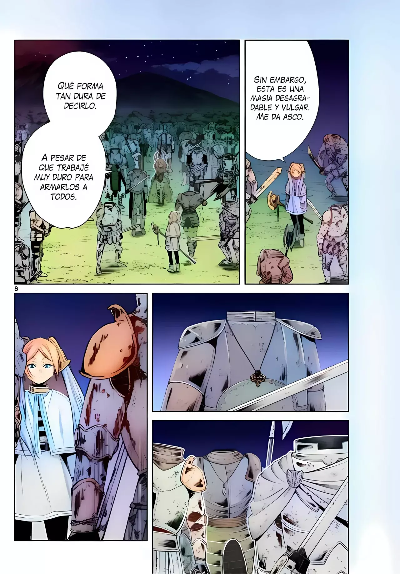 Read Sousou no Frieren (Color) ES Manga Online
