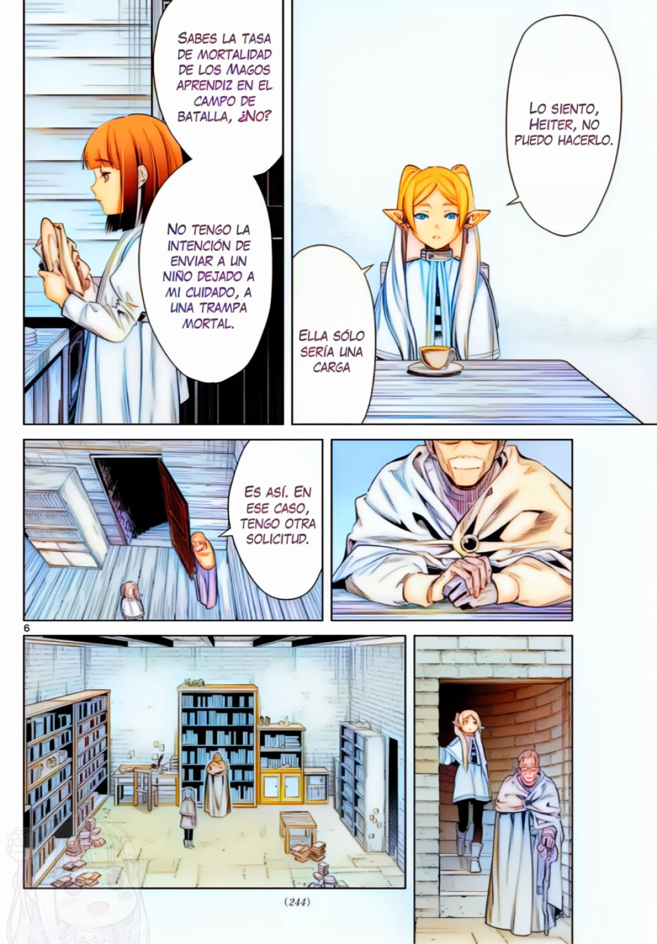 Read Sousou no Frieren (Color) ES Manga Online