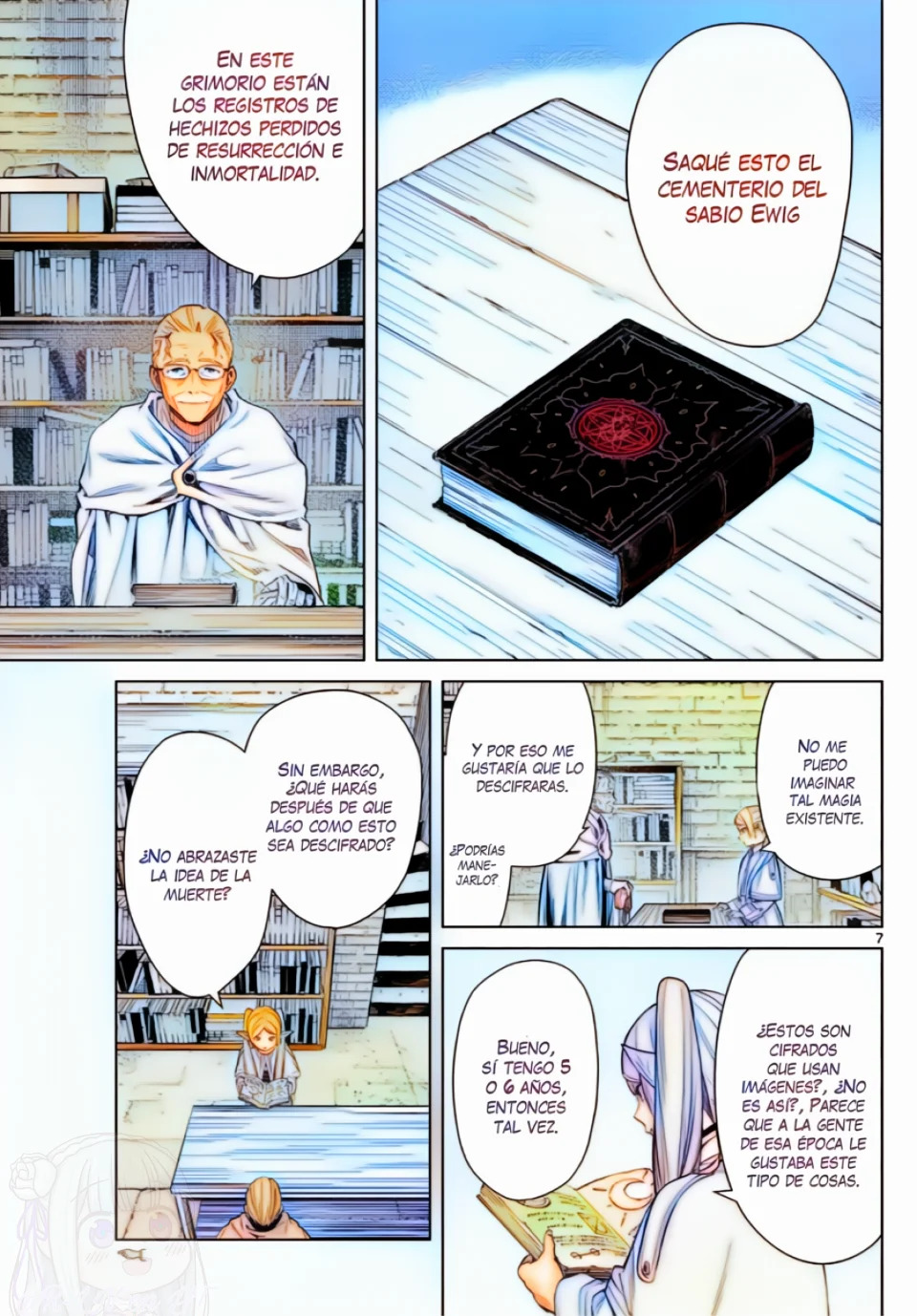 Read Sousou no Frieren (Color) ES Manga Online