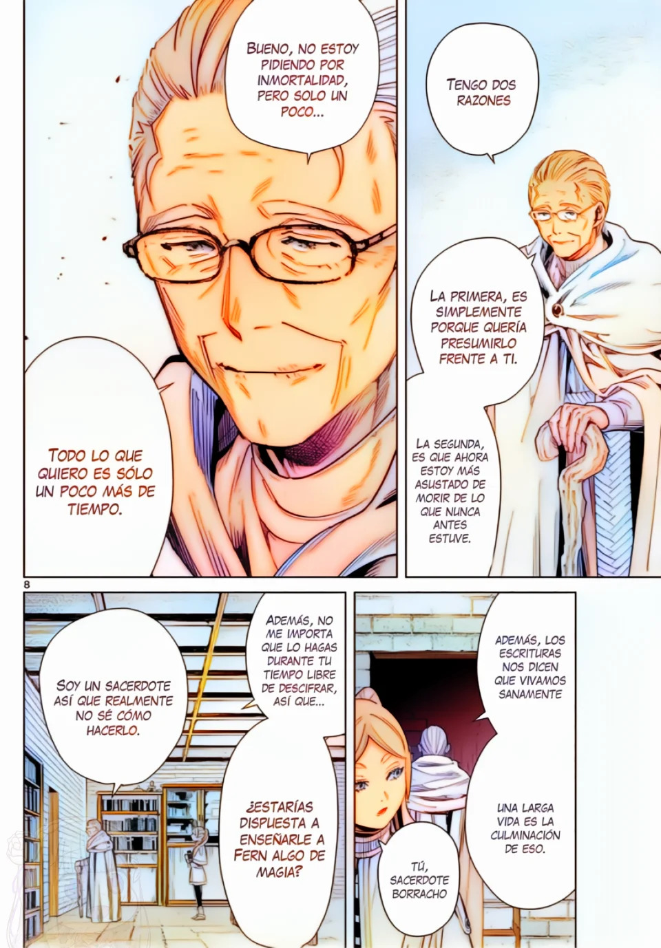 Read Sousou no Frieren (Color) ES Manga Online