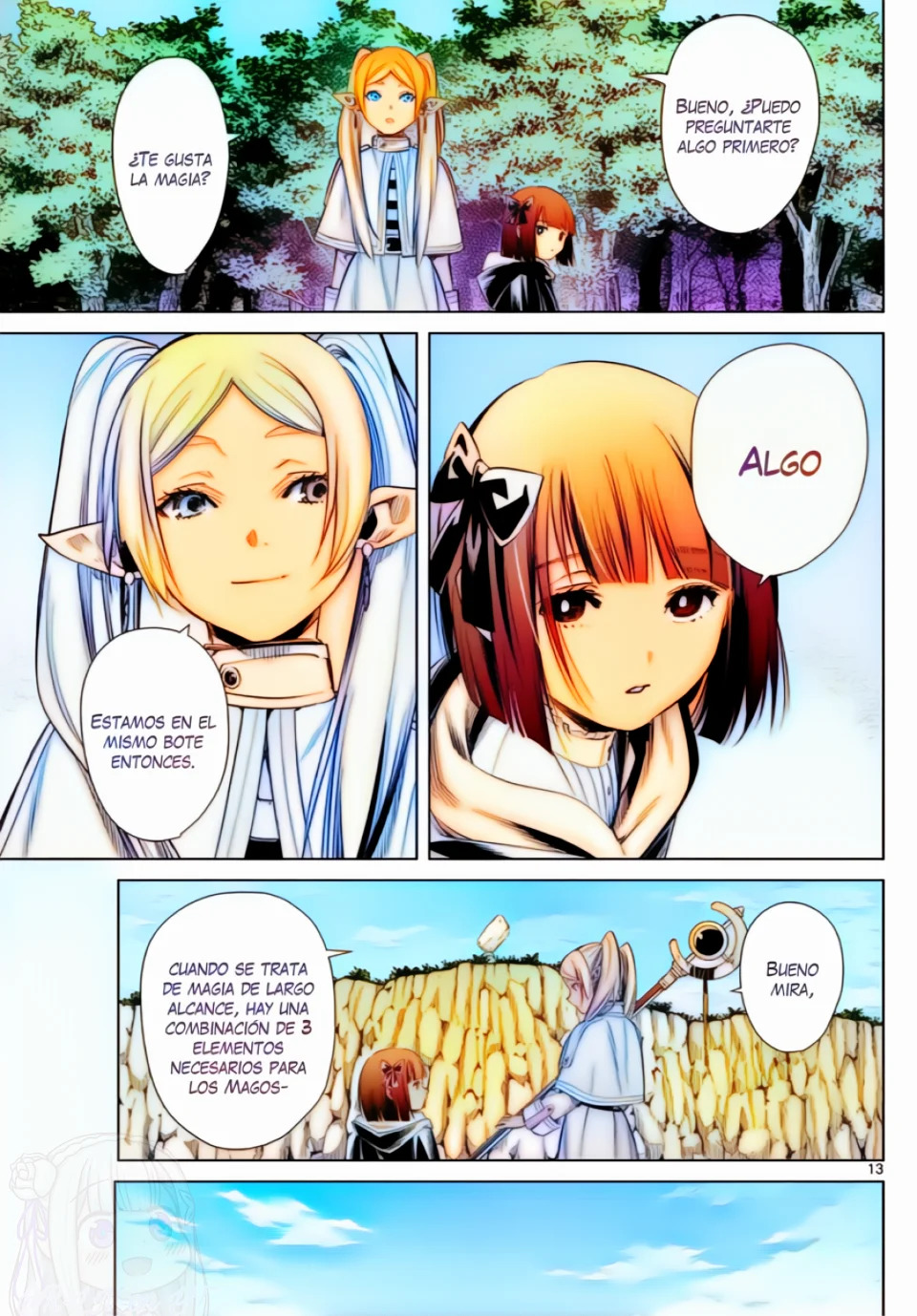 Read Sousou no Frieren (Color) ES Manga Online