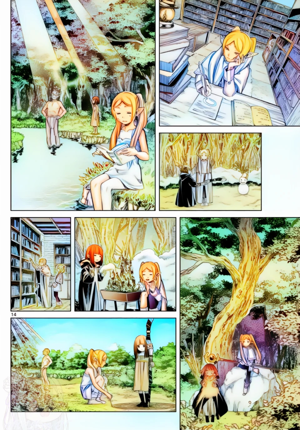Read Sousou no Frieren (Color) ES Manga Online