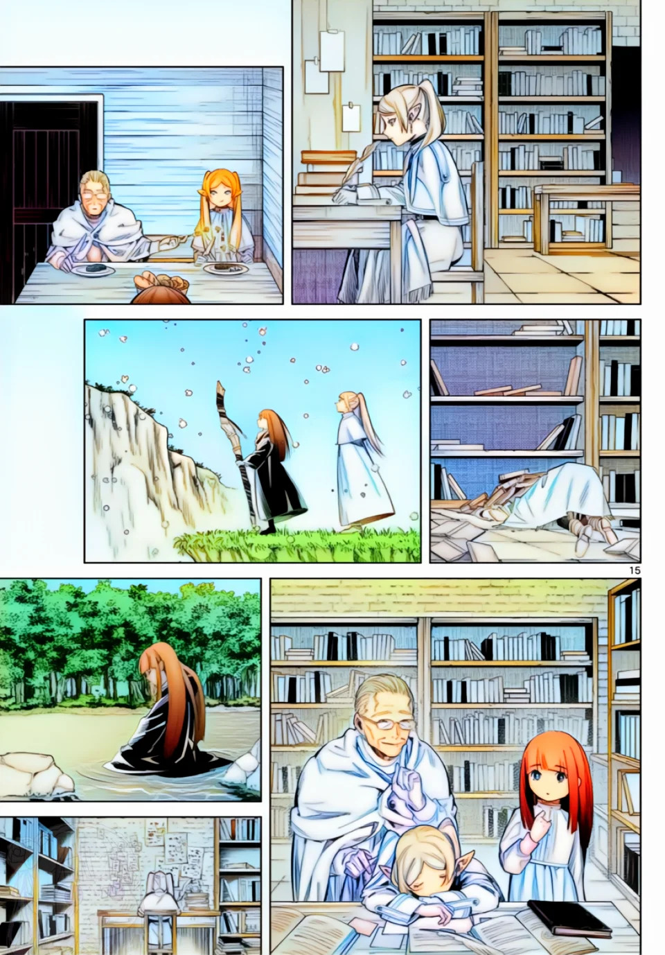 Read Sousou no Frieren (Color) ES Manga Online