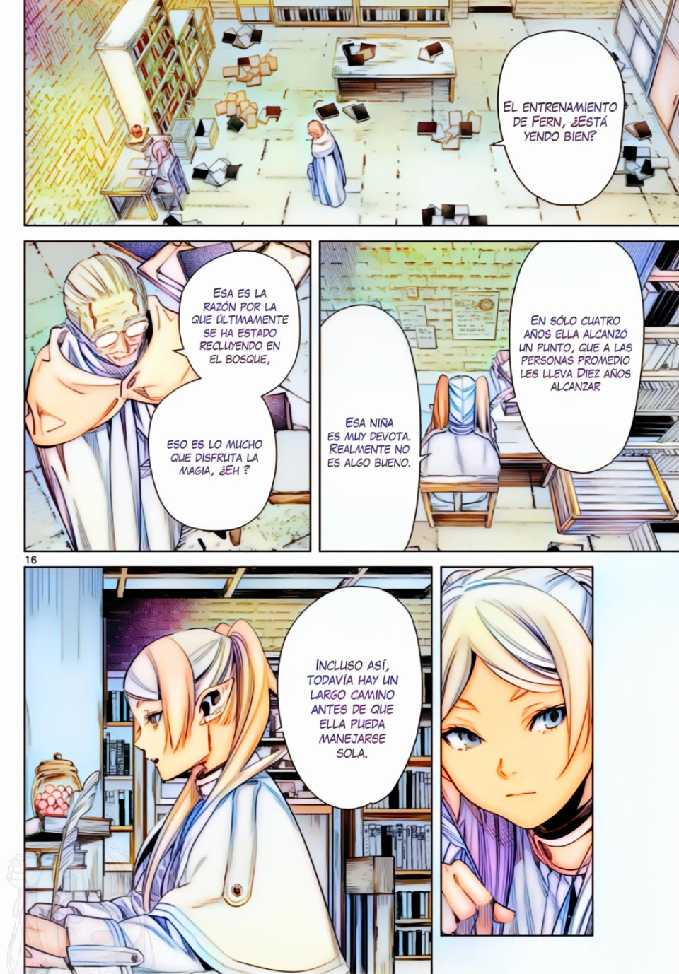 Read Sousou no Frieren (Color) ES Manga Online