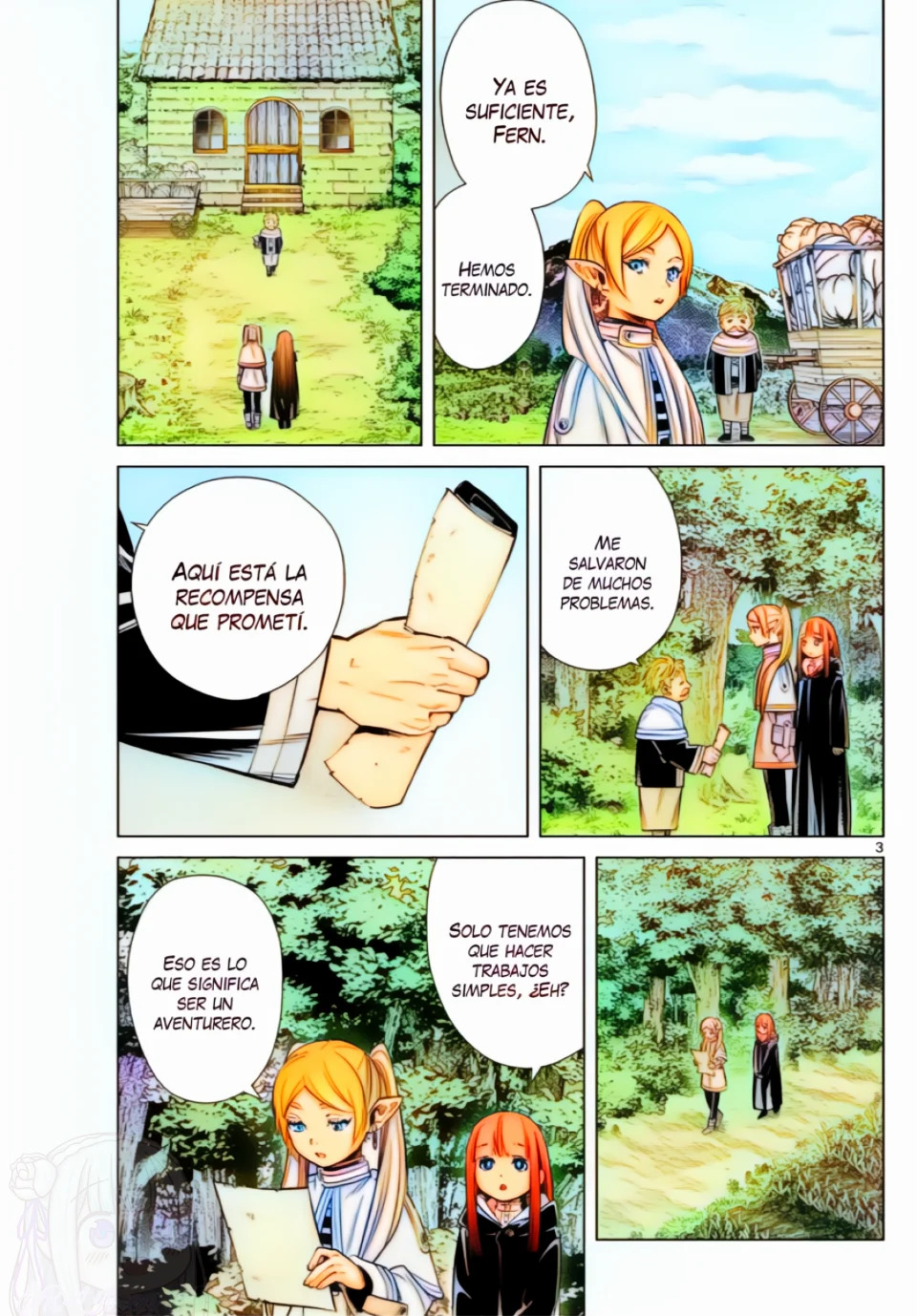 Read Sousou no Frieren (Color) ES Manga Online