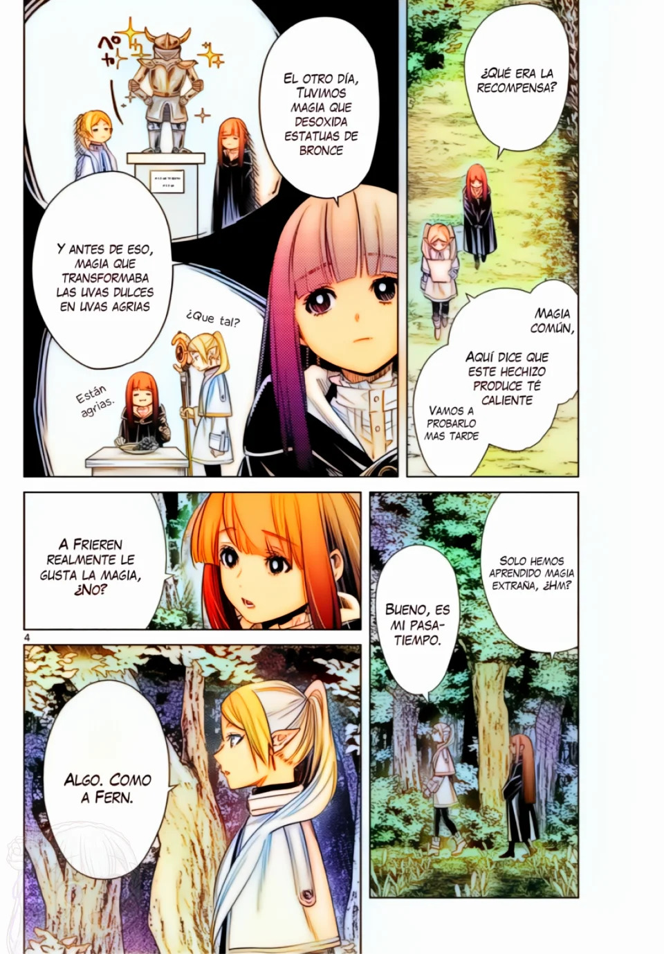 Read Sousou no Frieren (Color) ES Manga Online