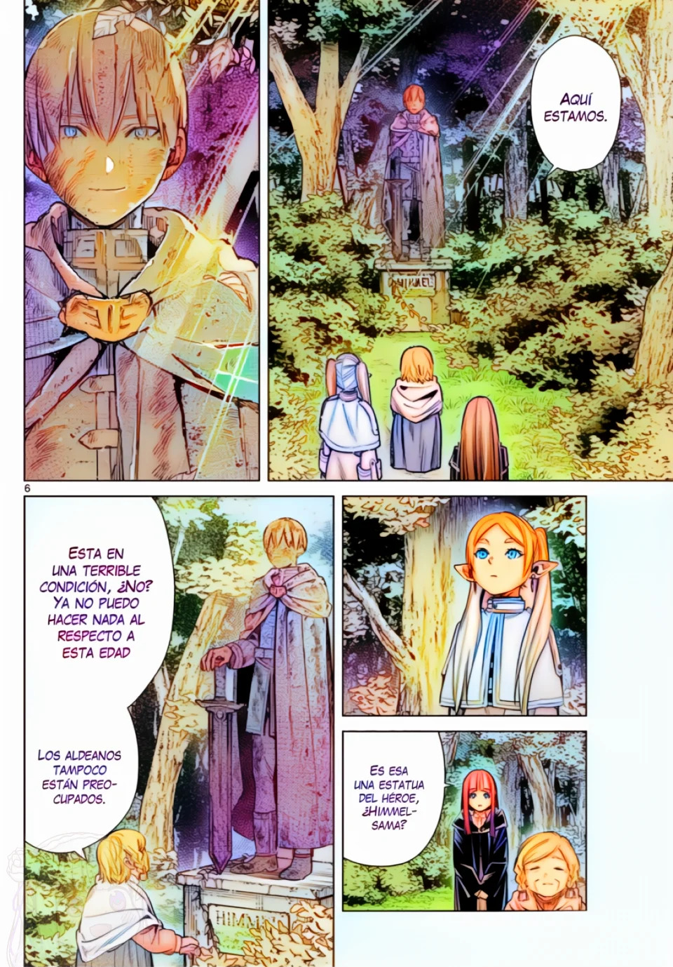 Read Sousou no Frieren (Color) ES Manga Online