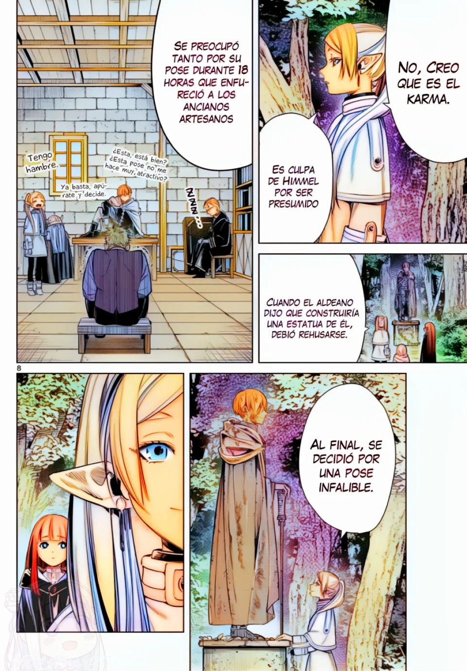 Read Sousou no Frieren (Color) ES Manga Online