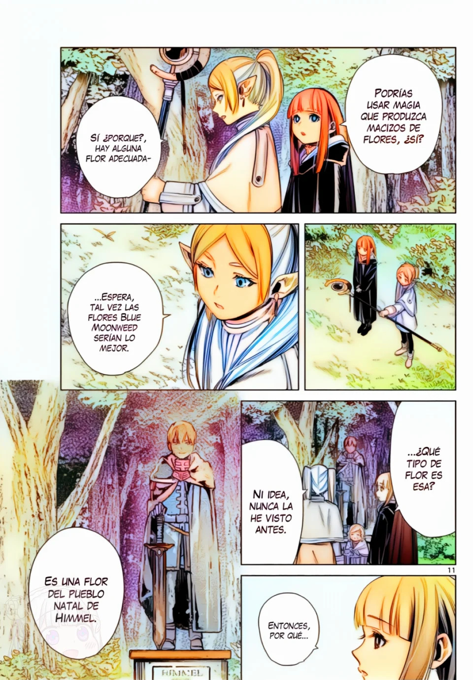 Read Sousou no Frieren (Color) ES Manga Online