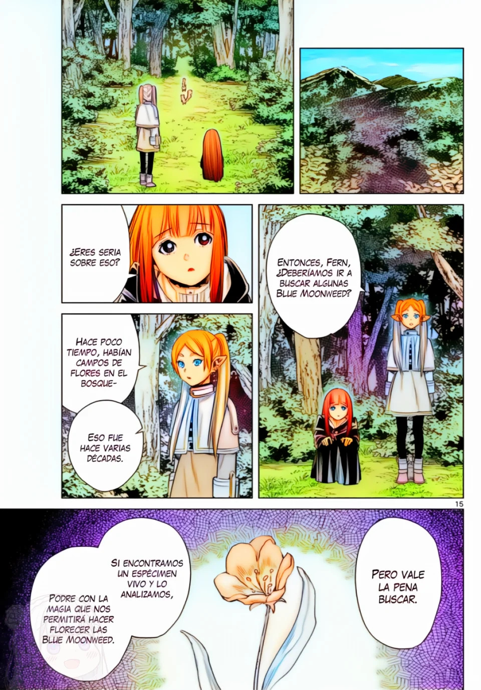Read Sousou no Frieren (Color) ES Manga Online