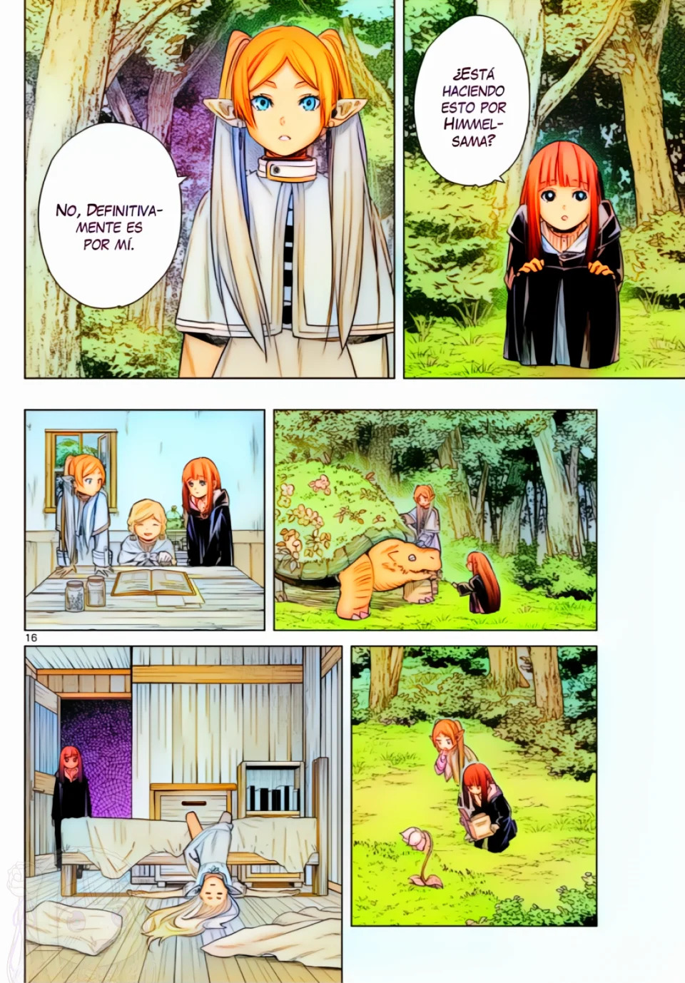 Read Sousou no Frieren (Color) ES Manga Online