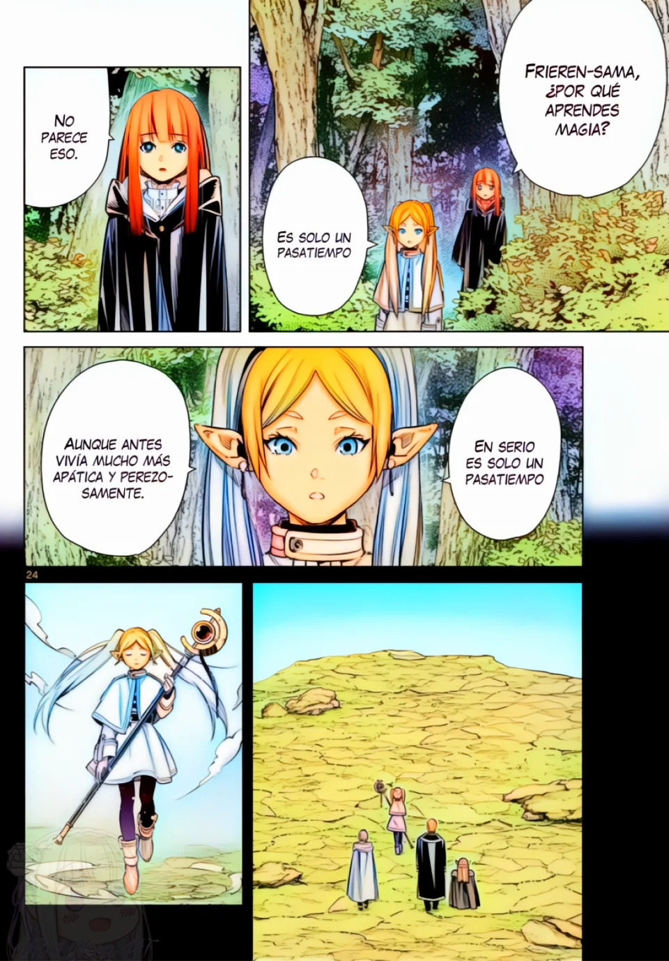 Read Sousou no Frieren (Color) ES Manga Online
