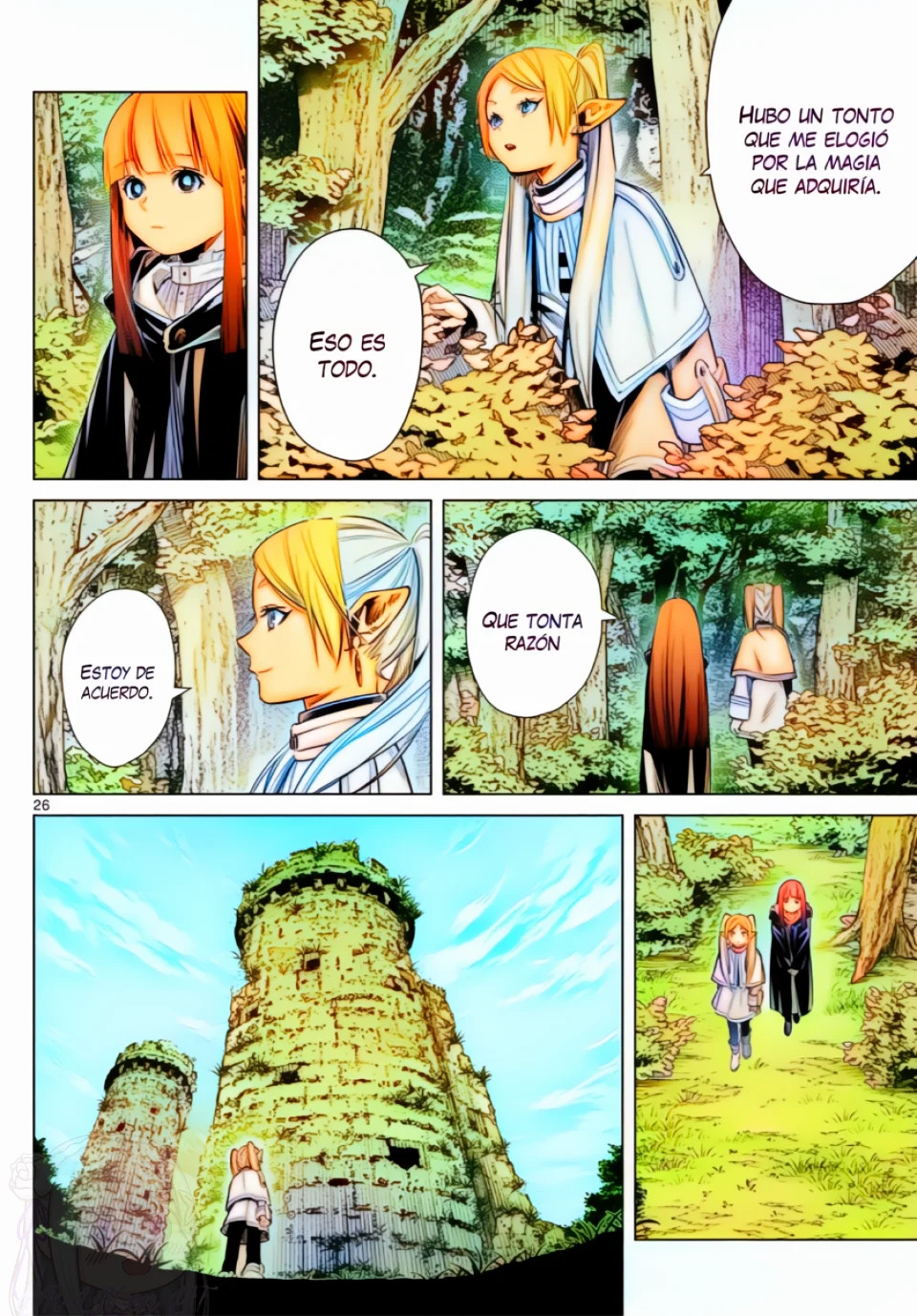 Read Sousou no Frieren (Color) ES Manga Online