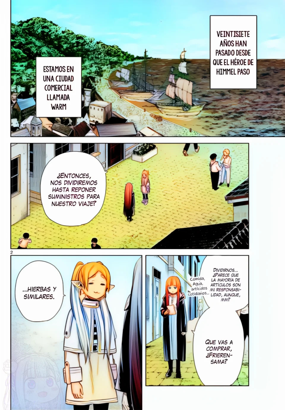 Read Sousou no Frieren (Color) ES Manga Online