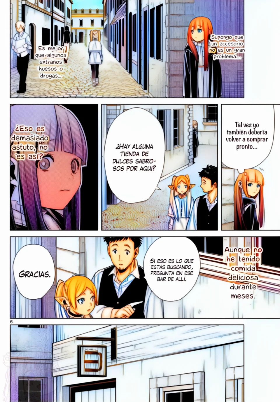 Read Sousou no Frieren (Color) ES Manga Online