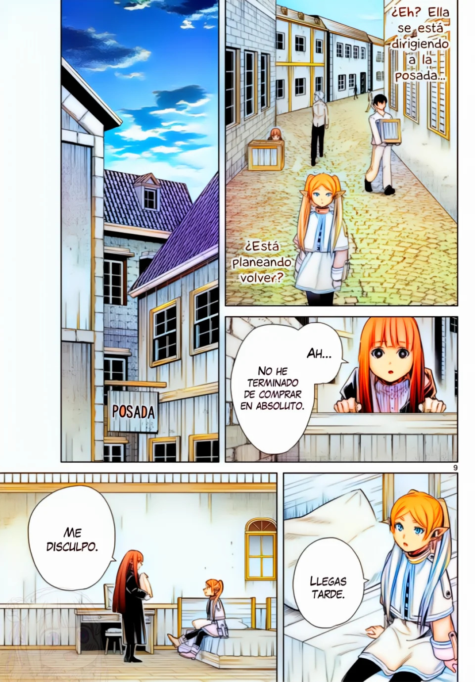 Read Sousou no Frieren (Color) ES Manga Online