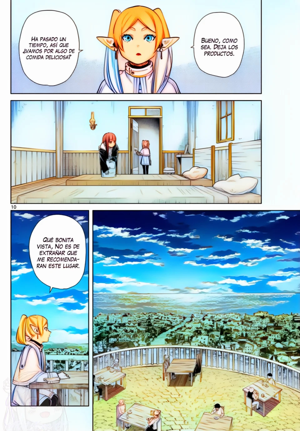 Read Sousou no Frieren (Color) ES Manga Online
