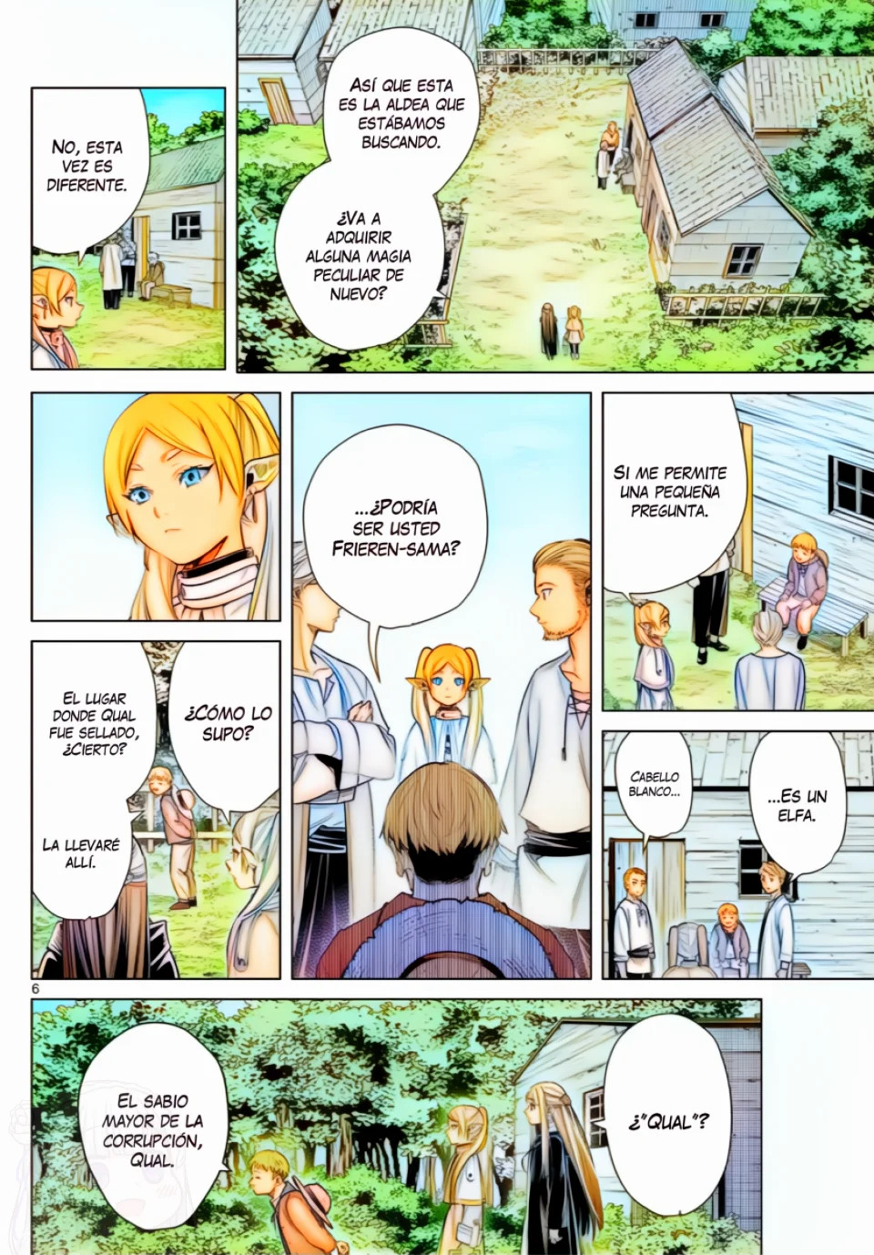 Read Sousou no Frieren (Color) ES Manga Online