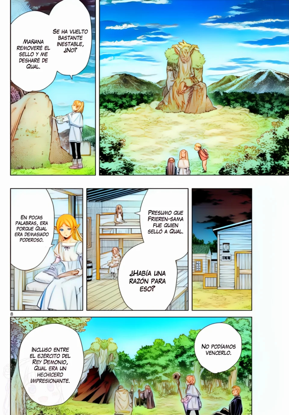 Read Sousou no Frieren (Color) ES Manga Online
