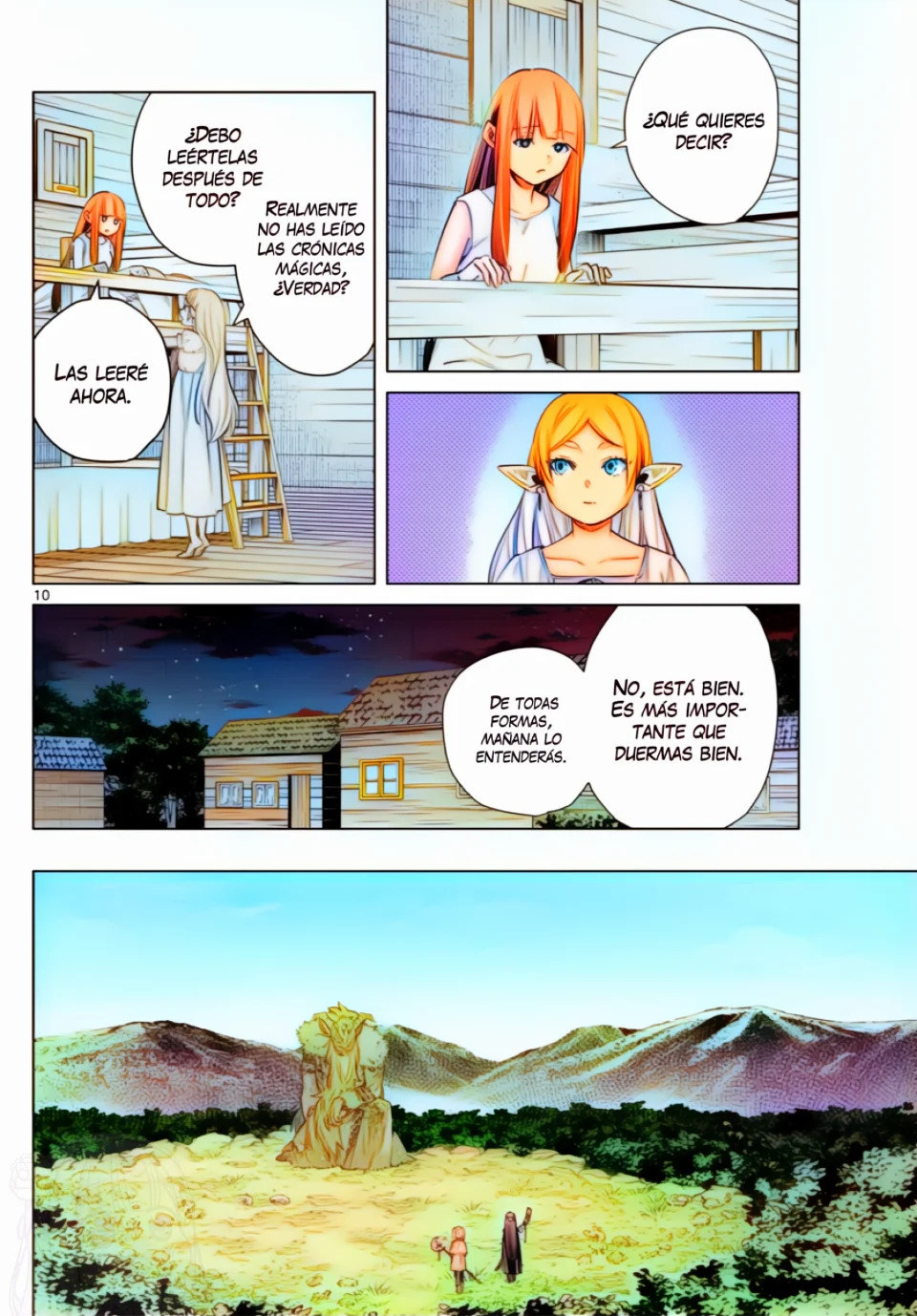 Read Sousou no Frieren (Color) ES Manga Online