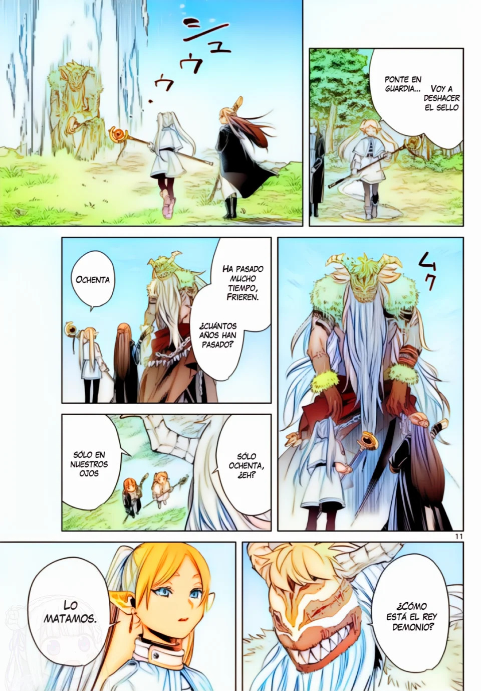 Read Sousou no Frieren (Color) ES Manga Online