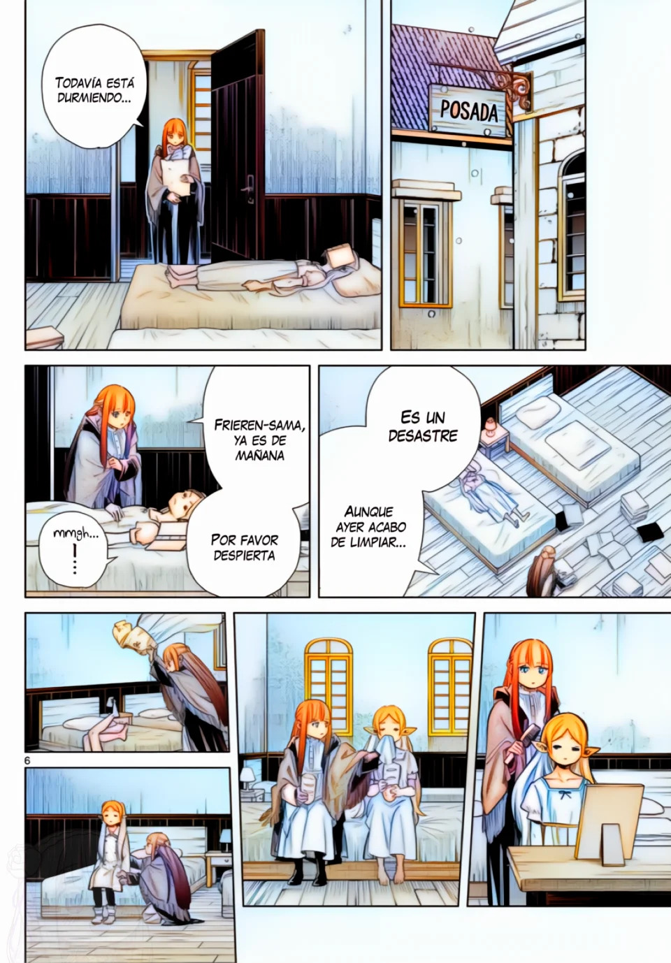 Read Sousou no Frieren (Color) ES Manga Online