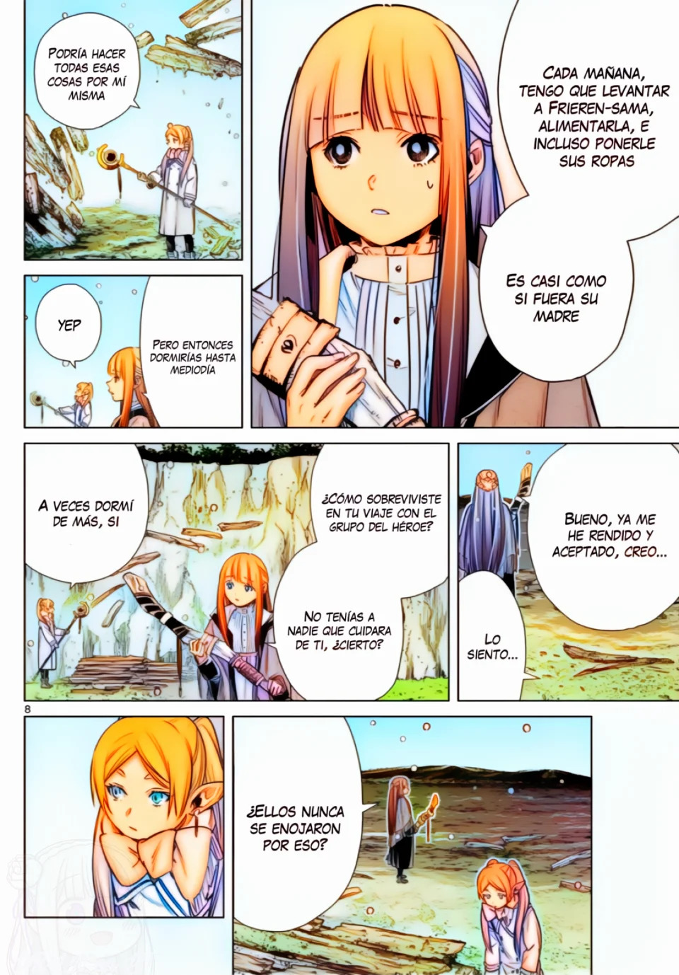 Read Sousou no Frieren (Color) ES Manga Online