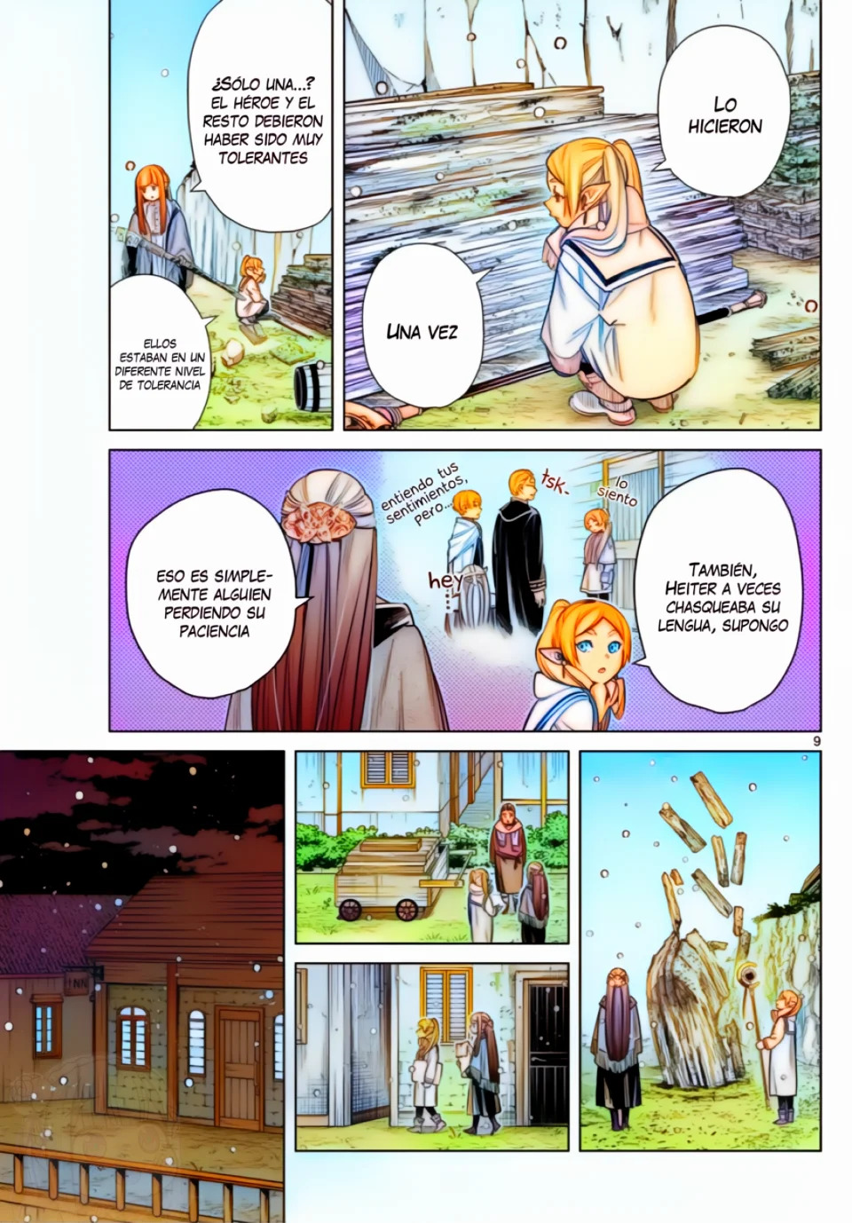 Read Sousou no Frieren (Color) ES Manga Online