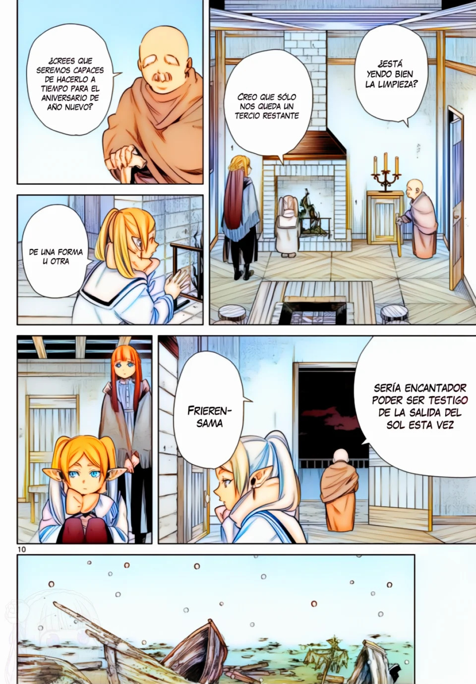 Read Sousou no Frieren (Color) ES Manga Online