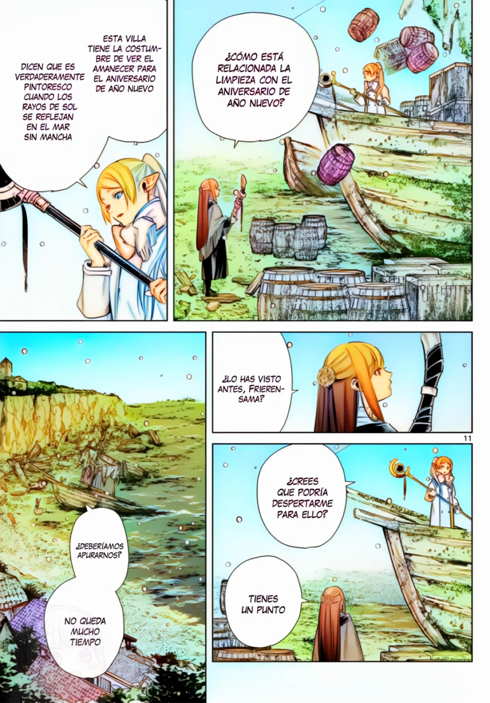Read Sousou no Frieren (Color) ES Manga Online