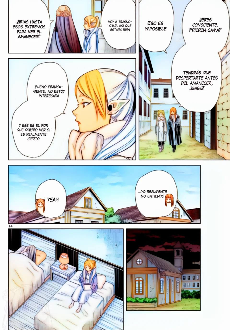 Read Sousou no Frieren (Color) ES Manga Online