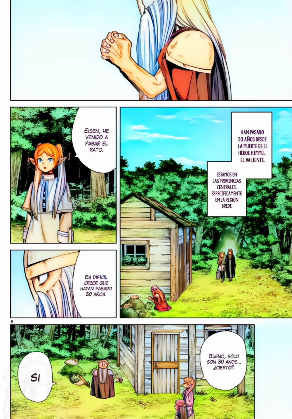 Read Sousou no Frieren (Color) ES Manga Online