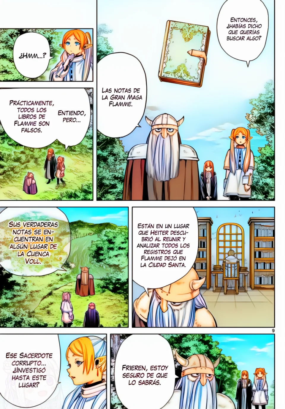 Read Sousou no Frieren (Color) ES Manga Online
