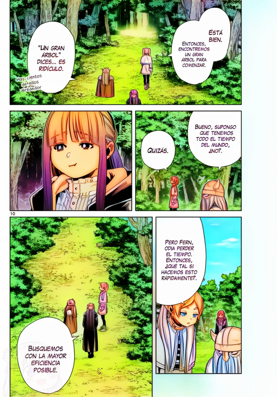 Read Sousou no Frieren (Color) ES Manga Online