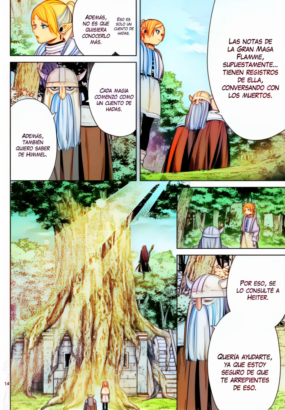 Read Sousou no Frieren (Color) ES Manga Online