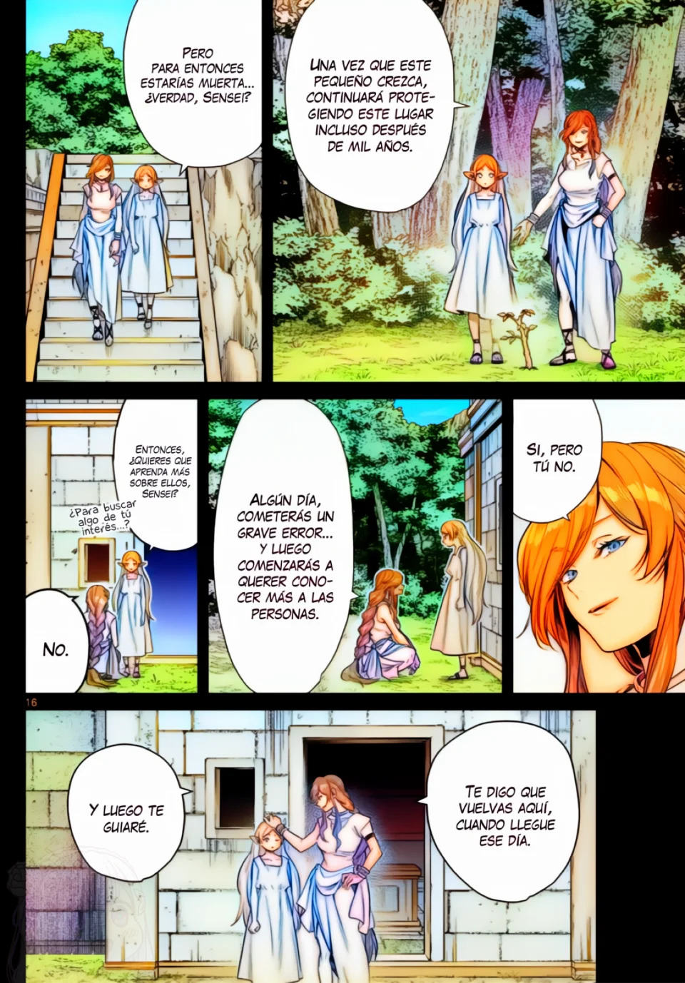 Read Sousou no Frieren (Color) ES Manga Online