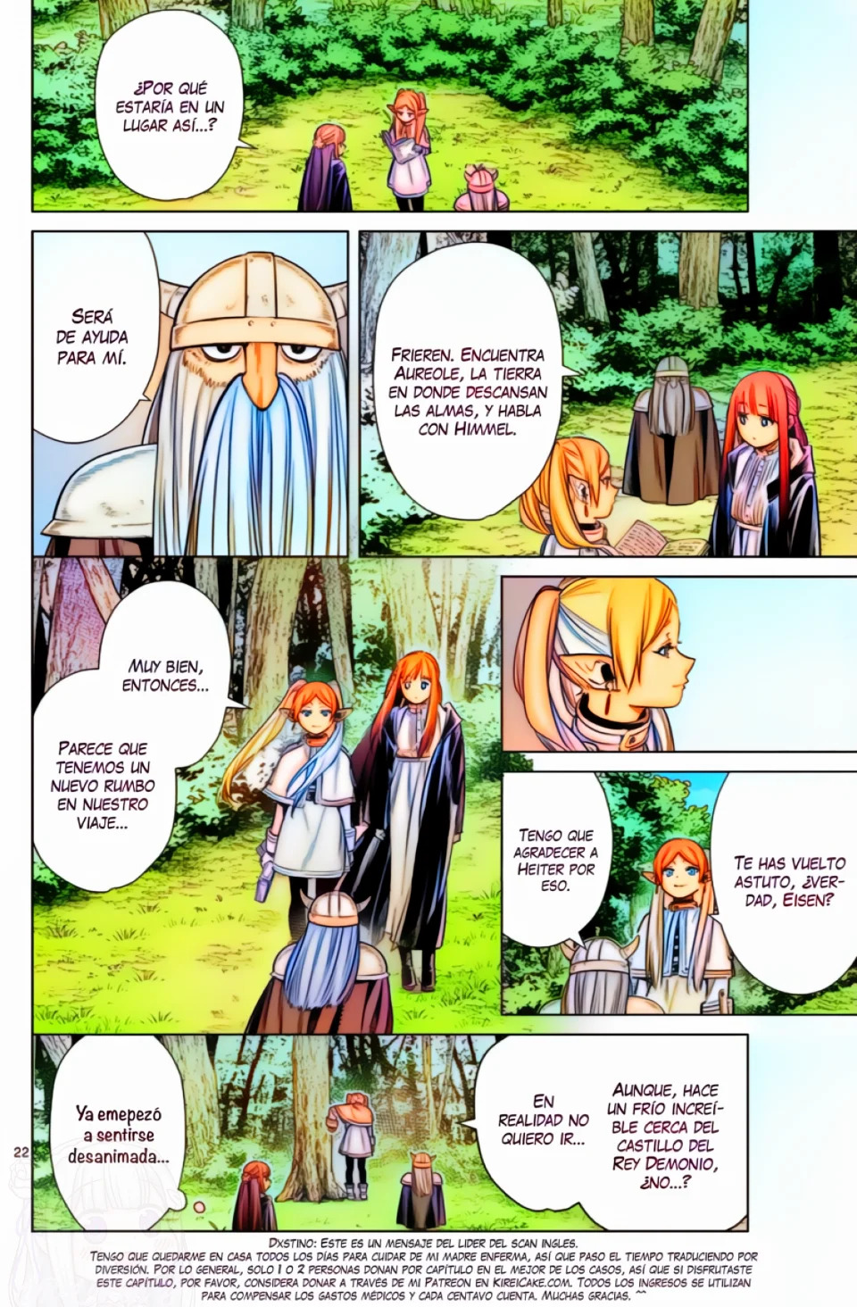 Read Sousou no Frieren (Color) ES Manga Online