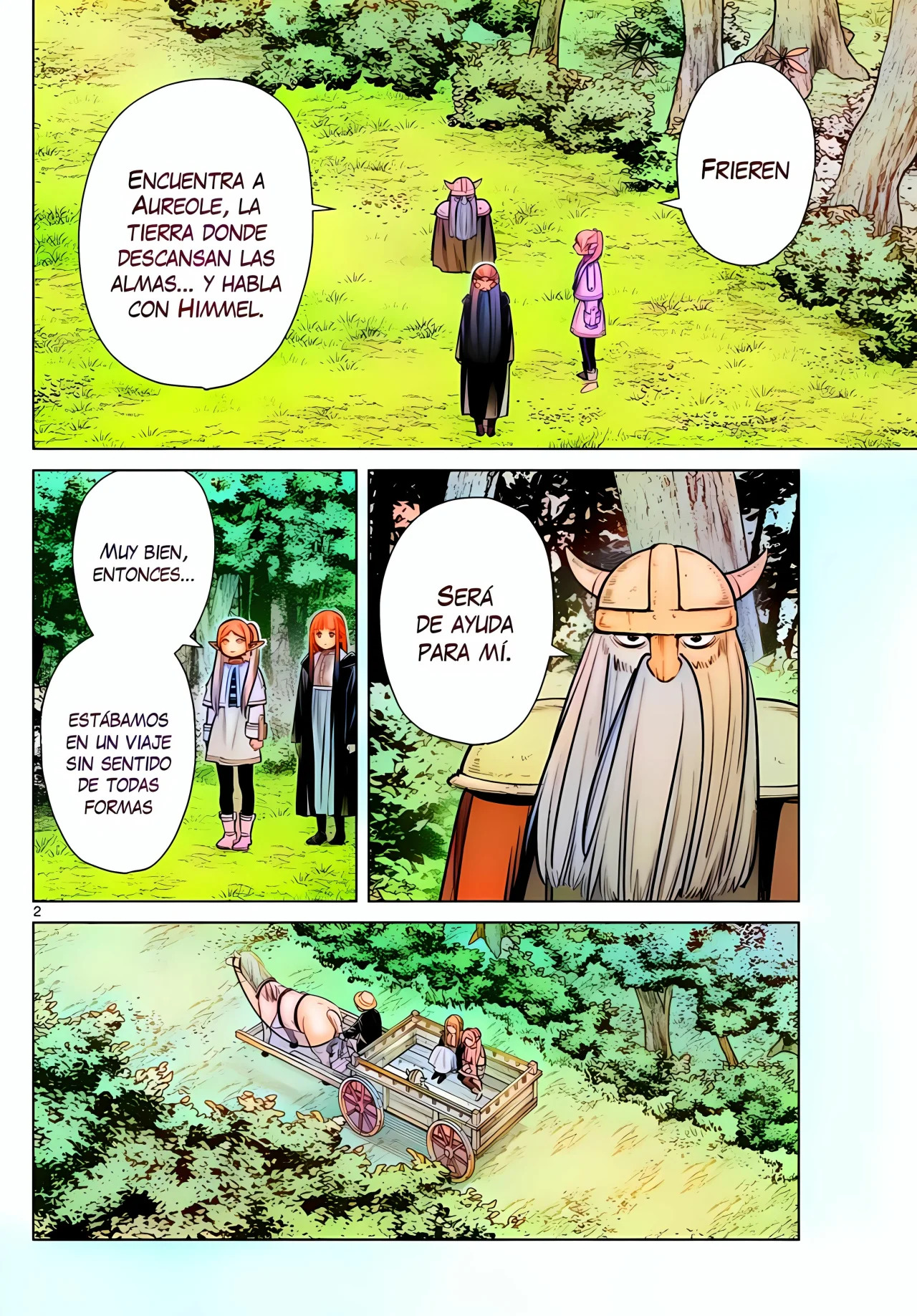 Read Sousou no Frieren (Color) ES Manga Online