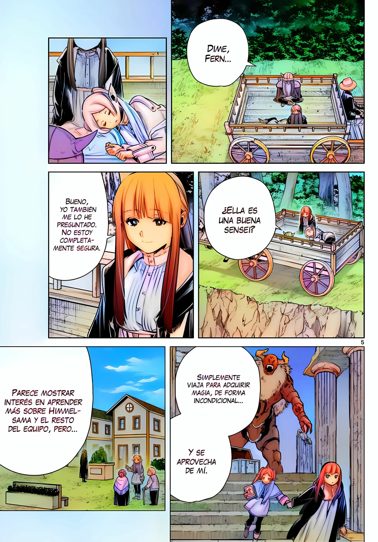 Read Sousou no Frieren (Color) ES Manga Online