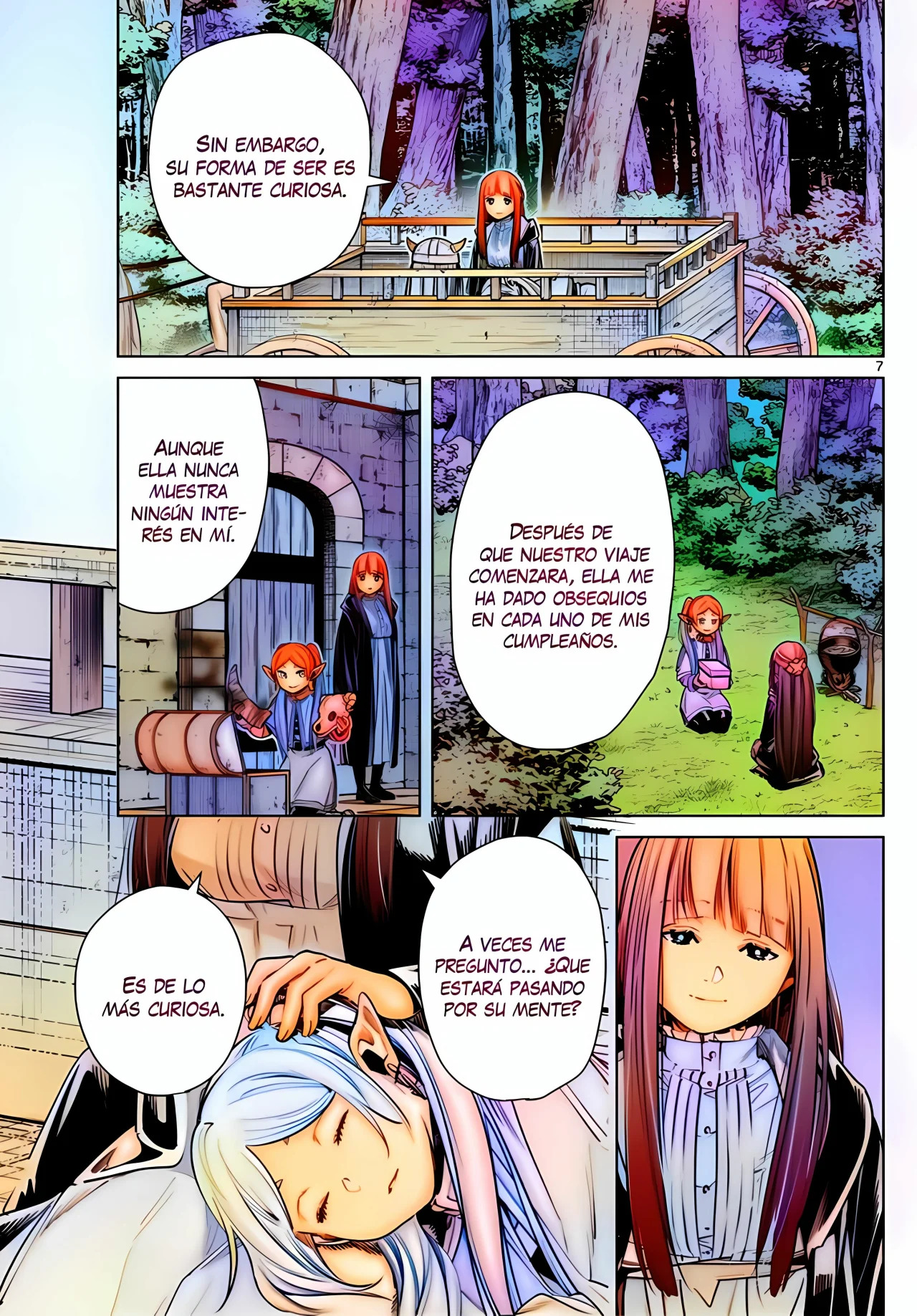Read Sousou no Frieren (Color) ES Manga Online