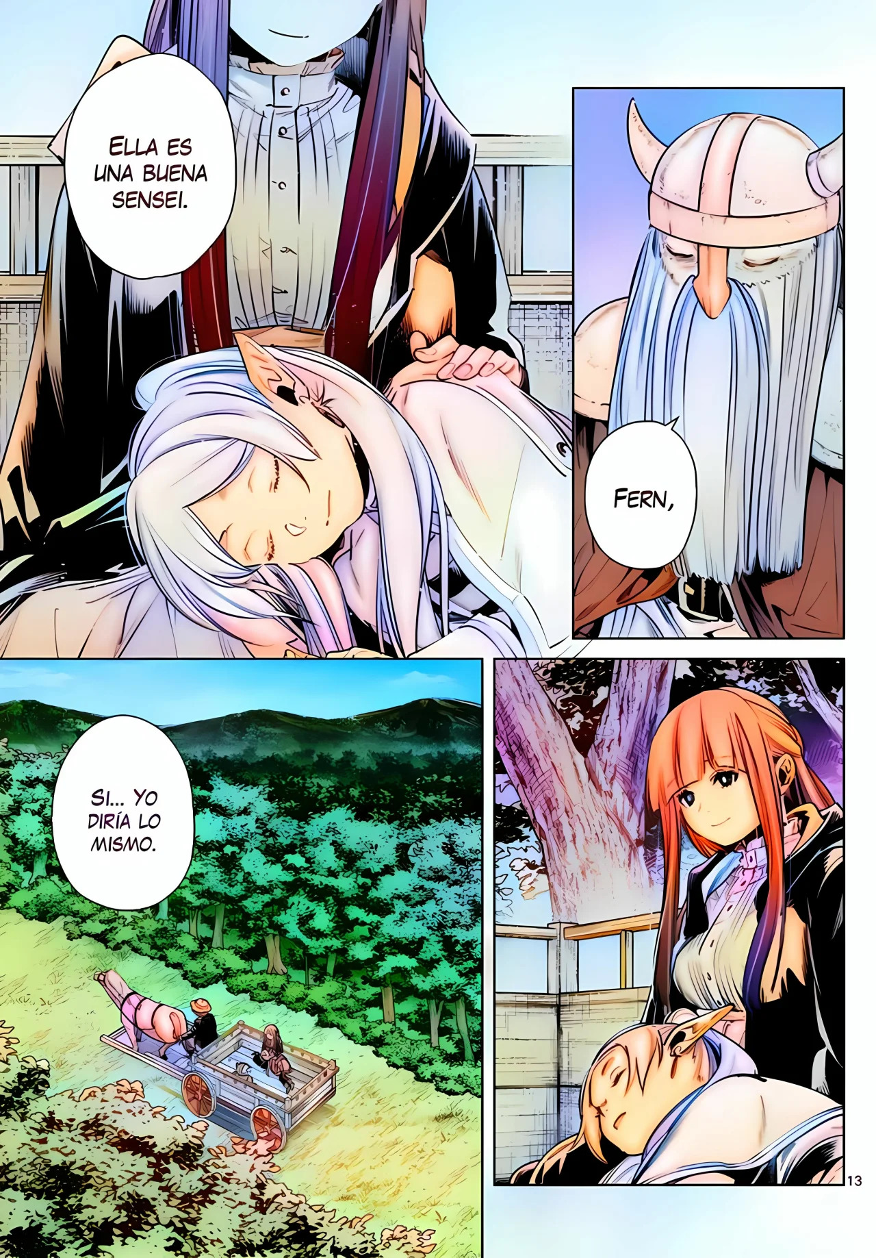 Read Sousou no Frieren (Color) ES Manga Online