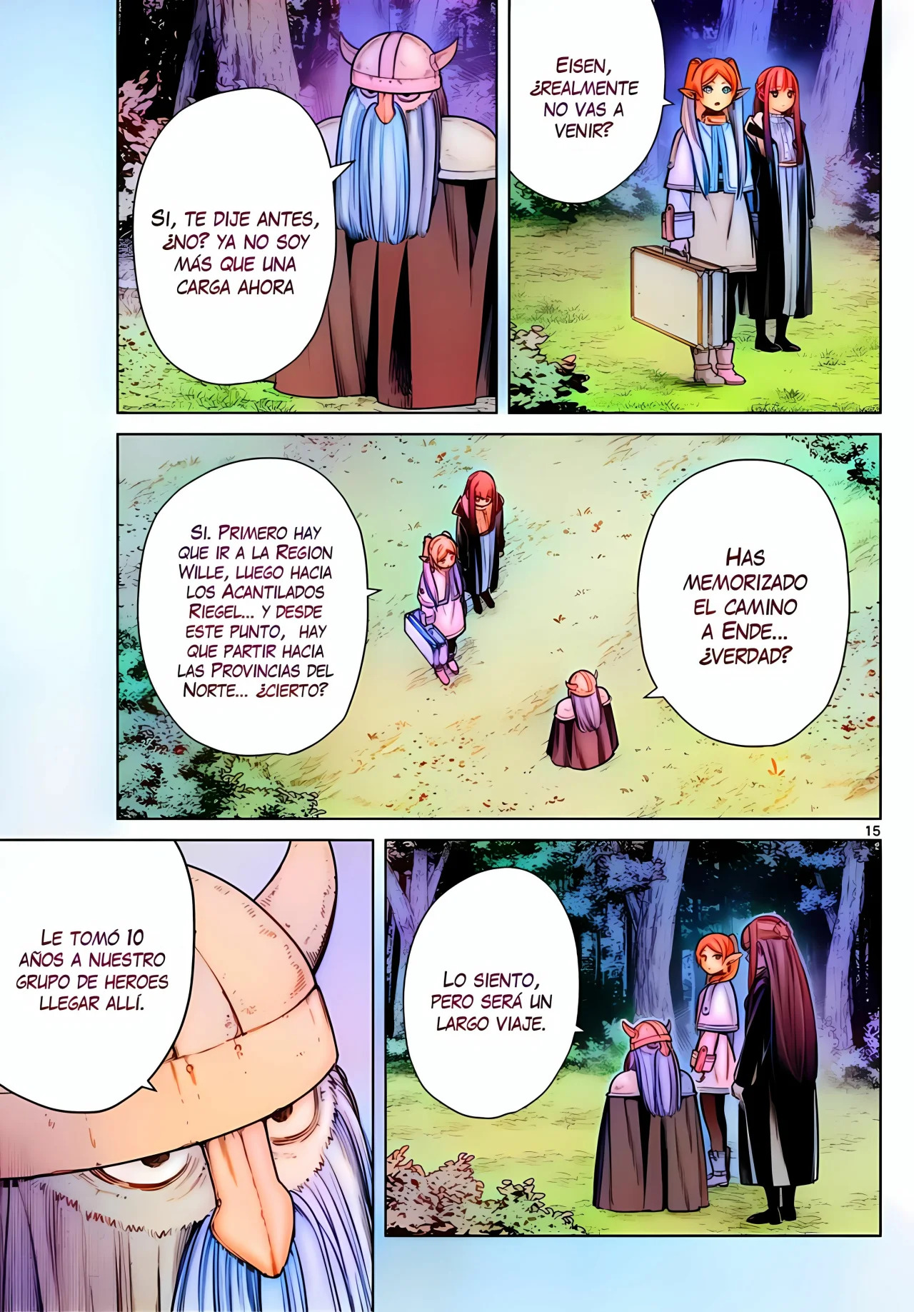 Read Sousou no Frieren (Color) ES Manga Online