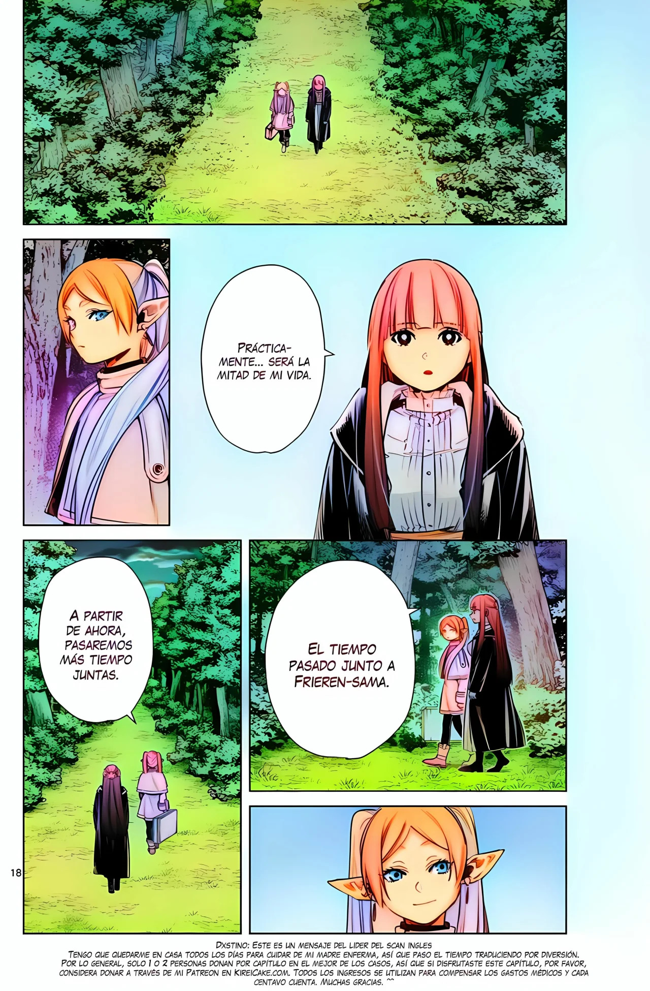 Read Sousou no Frieren (Color) ES Manga Online