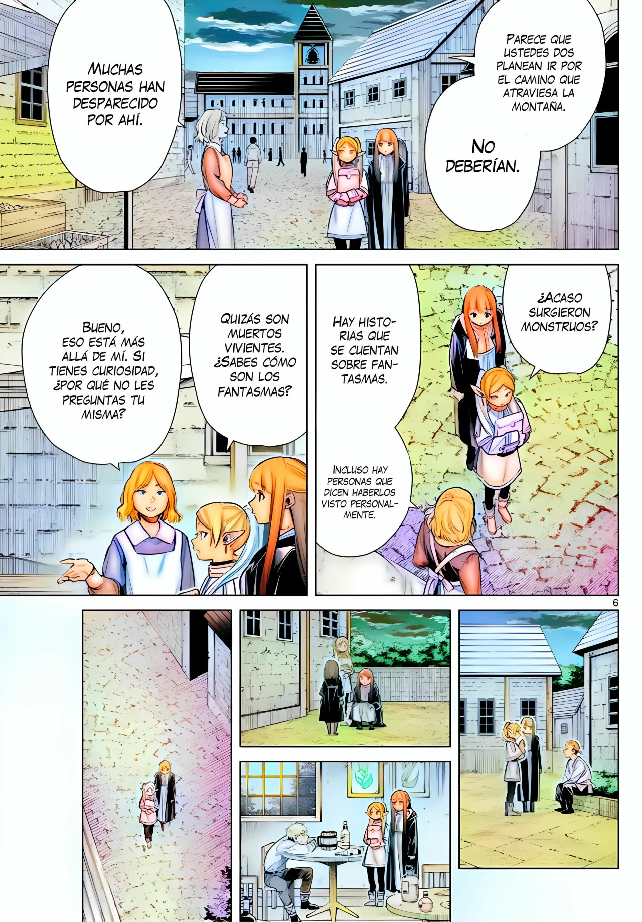 Read Sousou no Frieren (Color) ES Manga Online