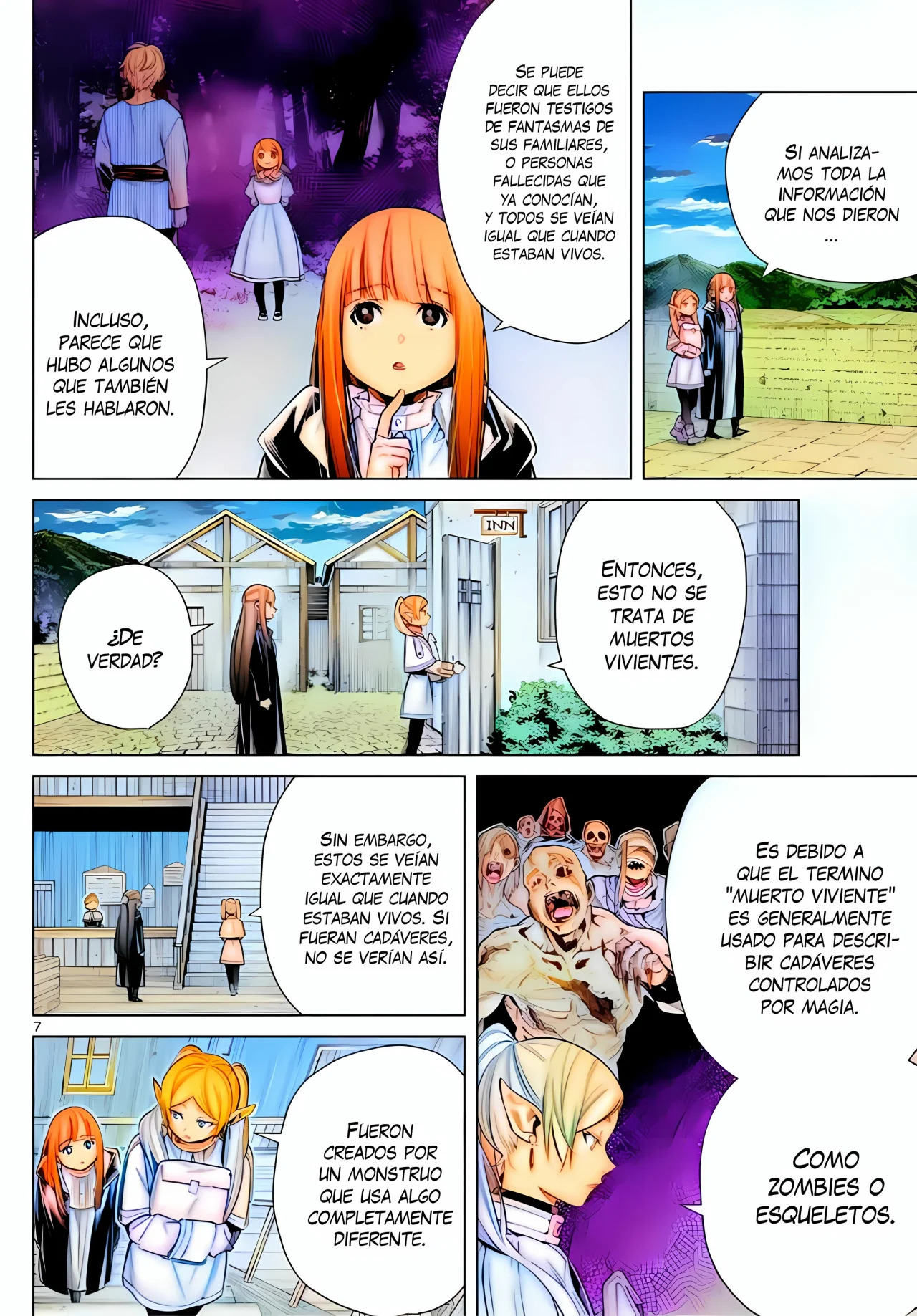 Read Sousou no Frieren (Color) ES Manga Online