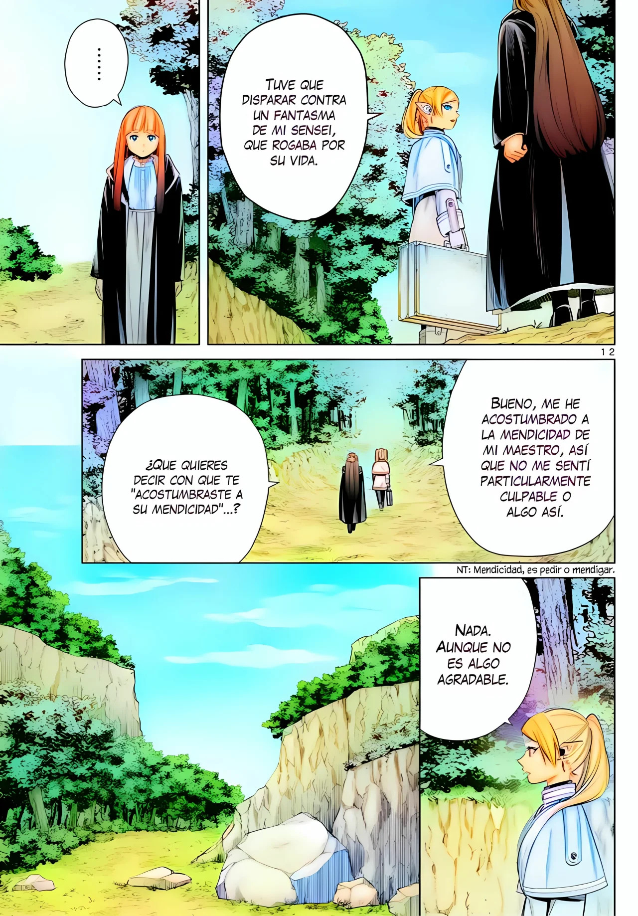 Read Sousou no Frieren (Color) ES Manga Online