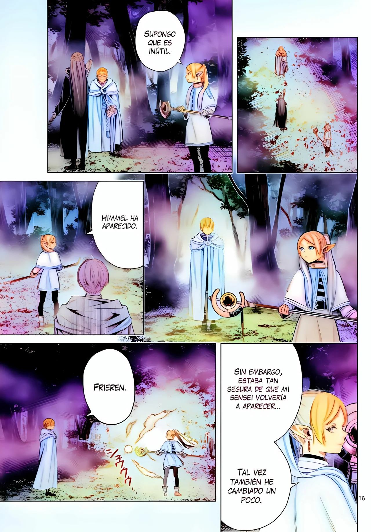 Read Sousou no Frieren (Color) ES Manga Online
