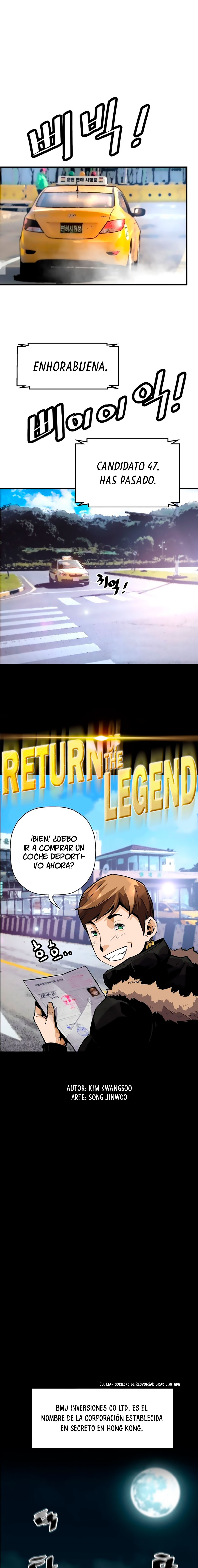 Read The Return Of The Great Legend ES Manga Online