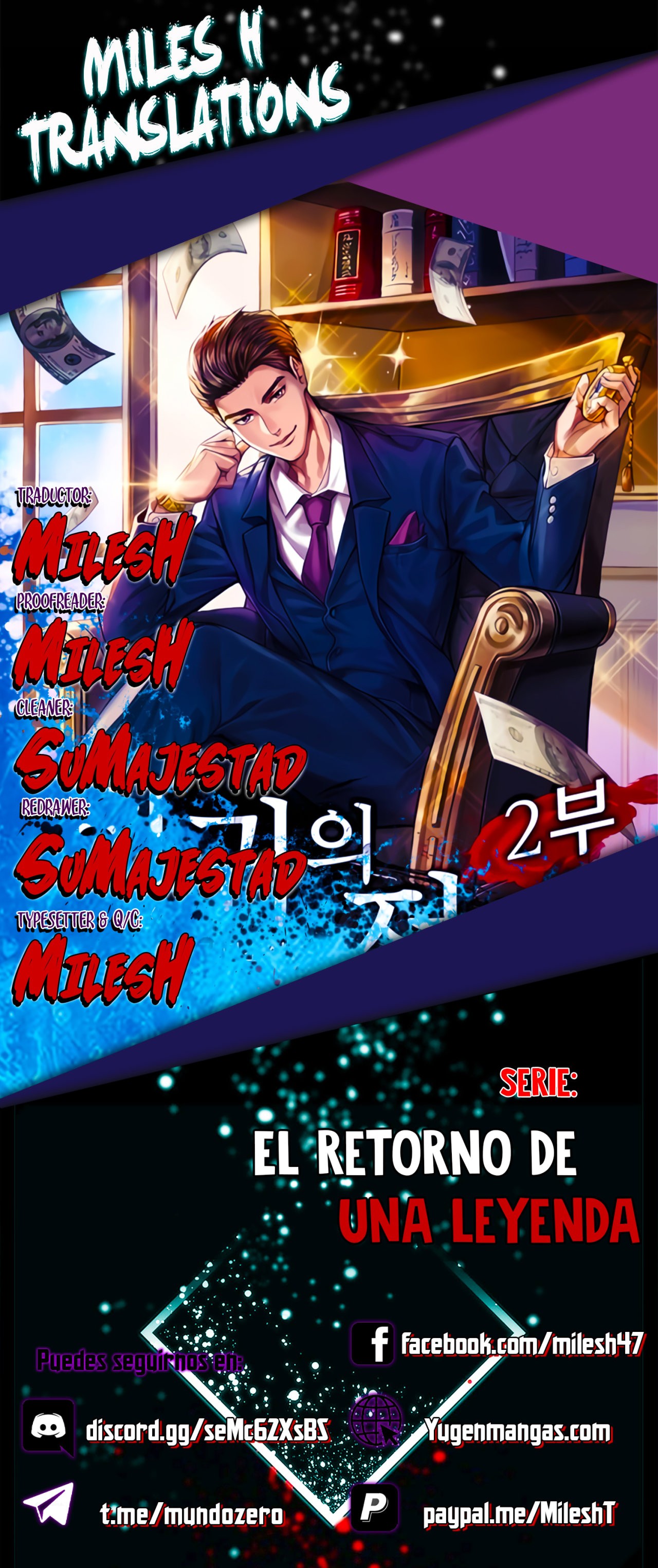 Read The Return Of The Great Legend ES Manga Online